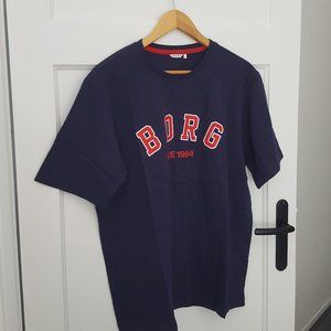 Bjorn Borg Navy T Shirt in Lg.